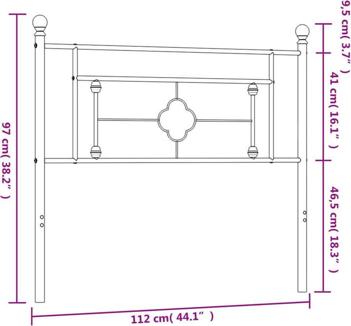Actual product image vidaXL Jana (198 x 3 x 97 cm)