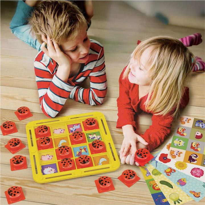 Actual product image Quercetti FantaMemo Ladybug Nature (Italian)