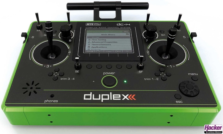 Actual product image Jeti DC-14 II Green Multimode