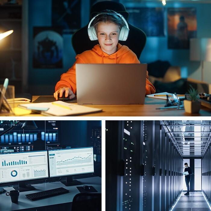 Actual product image Qoltec Pure Sine Wave 53044 (8000 W, Online double converter UPS)