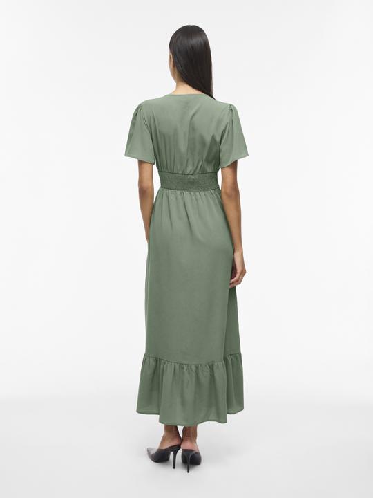 Image du produit Vila VIMATHILDE Kurzärmeliges Maxikleid (36)
