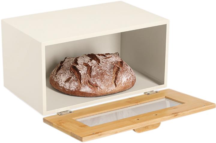 Actual product image Zeller Present Brotkasten mit Bambusfrontklappe