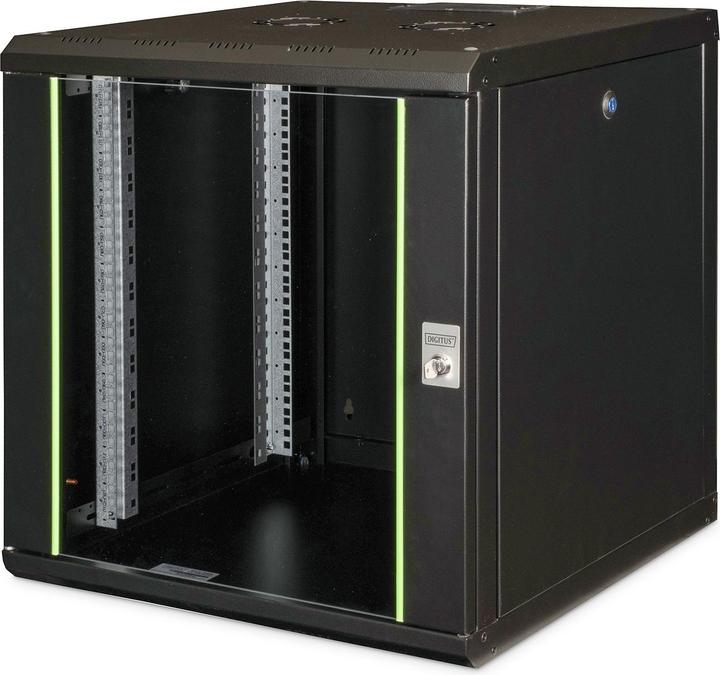 Actual product image Digitus Wall-mounted enclosure Unique series (12 RU, 19 inch rack)