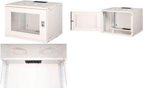 Produktbild Digitus 19" 7HE Wandgehäuse, SOHO PRO perforierte Tür, 370 x 540 x 400 mm, grau (10.86 HE, 19 Zoll Rack)