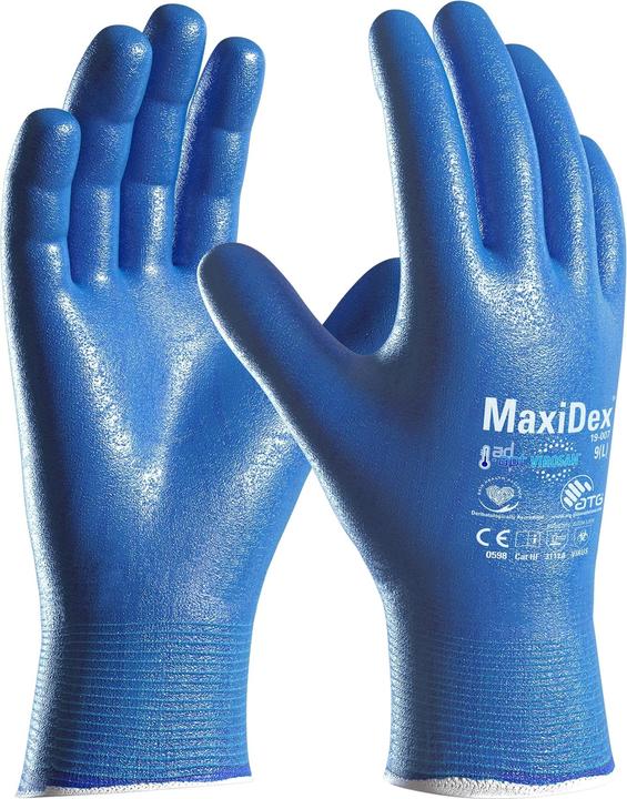 Actual product image ATG Knitted gloves MaxiDex 19-007 (7)