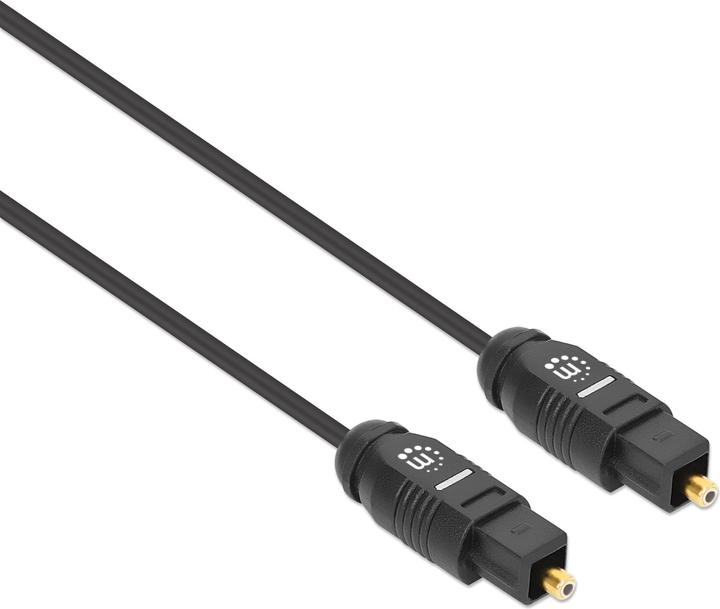 Produktbild Manhattan Audiokabel Toslink Stecker/Stecker (1 m, Toslink Kabel)