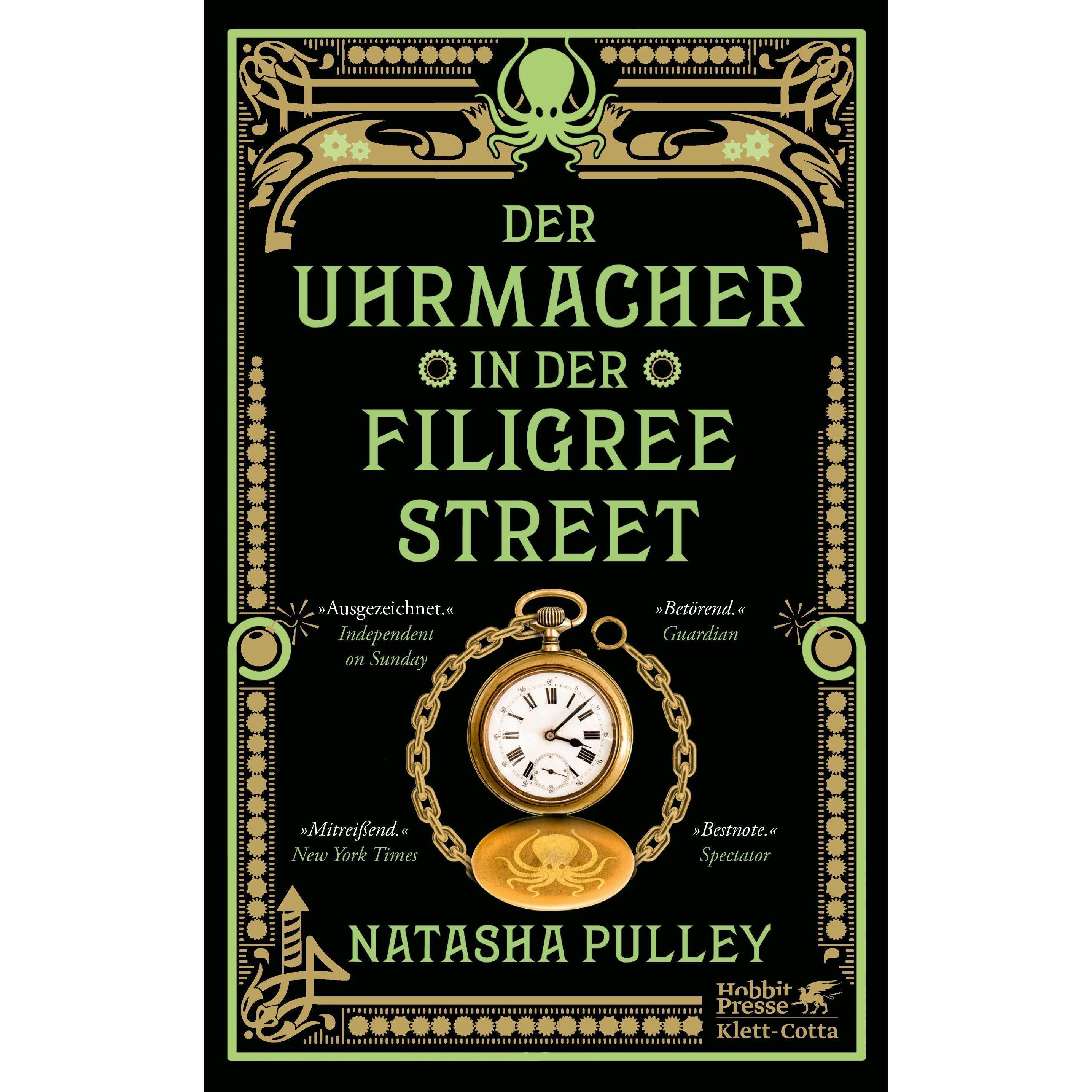 Der Uhrmacher in der Filigree Street, Belletristik von Natasha Pulley