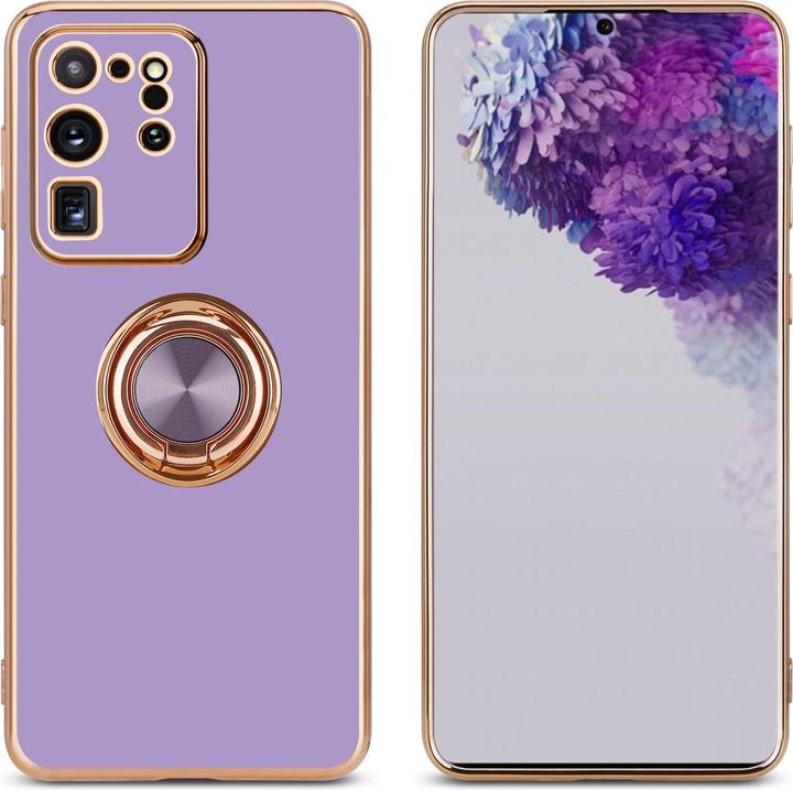 Actual product image Cadorabo Case for Samsung Galaxy S20 ULTRA in TPU with camera protection and ring LM089 Style (Samsung Galaxy S20 Ultra)