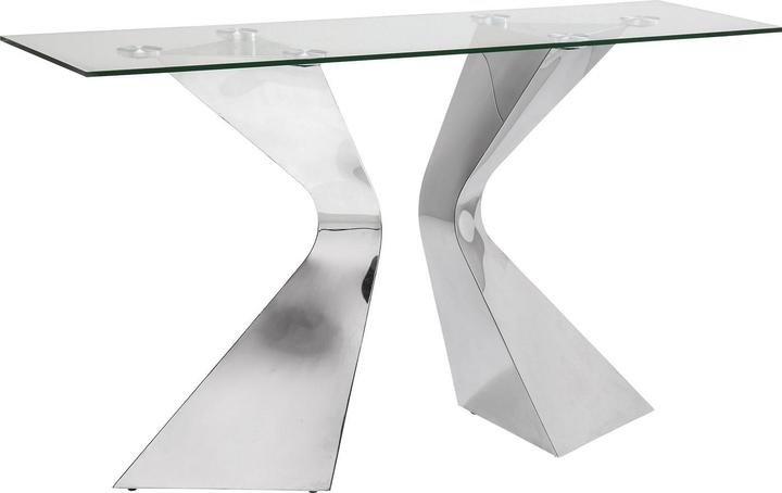 Immagine prodotto Kare Design Console Gloria Chrome (140 x 45 x 140 cm)