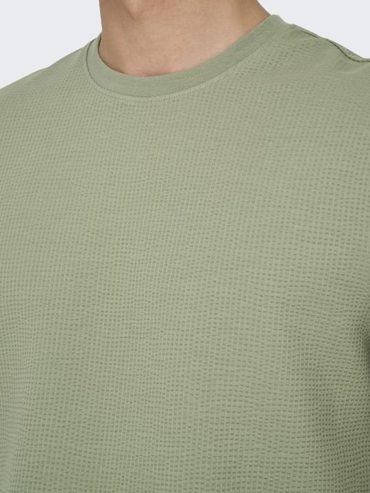 Immagine prodotto Only & Sons Onskian Life Reg Seersucker Ss Tee (XL)