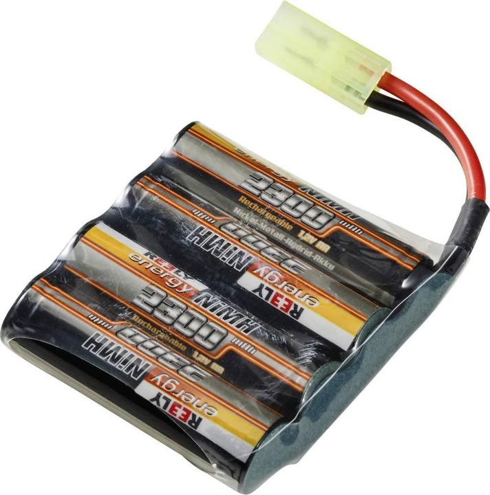Produktbild Reely Modellbau-Akkupack (NiMh) 4.8 V 2300 mAh Zellen-Zahl: 4 Mignon (AA) Side- (4.80 V, 2300 mAh)