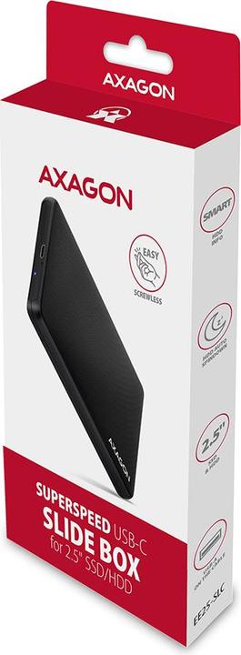 Productafbeelding Axagon EE25-SLC externe 2,5" behuizing, USB 3.0 / SATA III - USB-C (2.5")