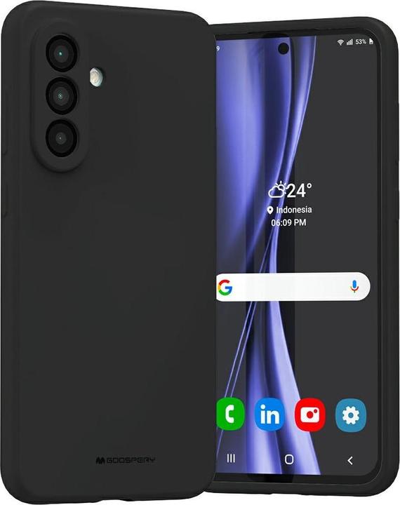 Etui Silicone Sam A36 czarny/black (Samsung Galaxy A36)