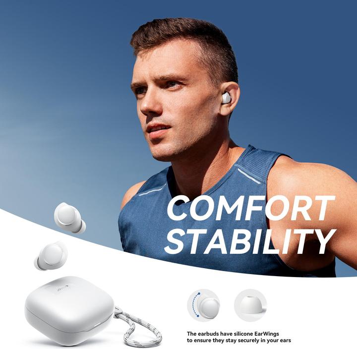 Image du produit Joyroom Jdots JR-DB3 TWS Wireless Headphones - White (8 h, Sans fil)