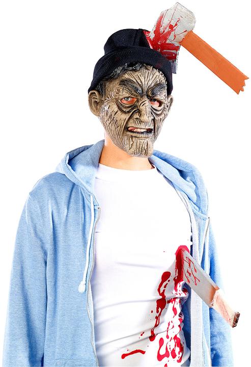 Produktbild Infactory Halloween-Mütze "Axt im Kopf"