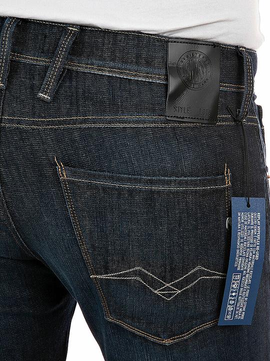 Actual product image Replay Anbass Jeans Slim Fit Dark Blue Used (W31/L34)