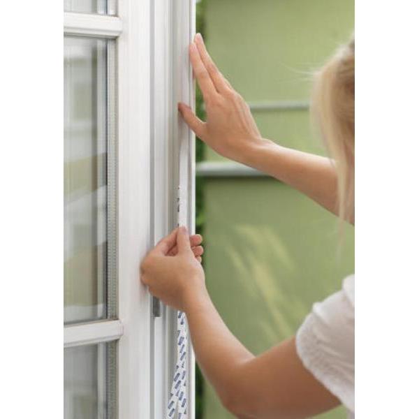 Thumbnail - tesa, Fliegengitter, Insektenschutz COMFORT für Fenster, mit Klettband, selbstklebend, ohne Bohren (130 x 130 cm)