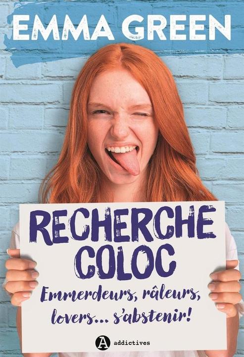 Produktbild Recherche coloc : emmerdeurs, râleurs, lovers... s'abstenir! (Französisch, Green Emma, 2020)