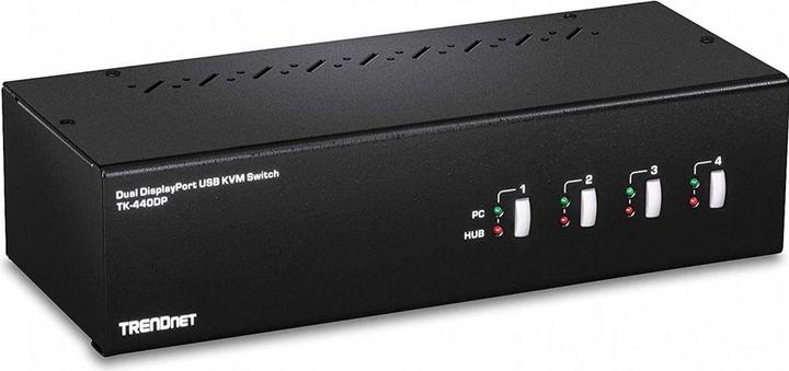 Actual product image Trendnet TK 440DP KVM/audio/USB switch