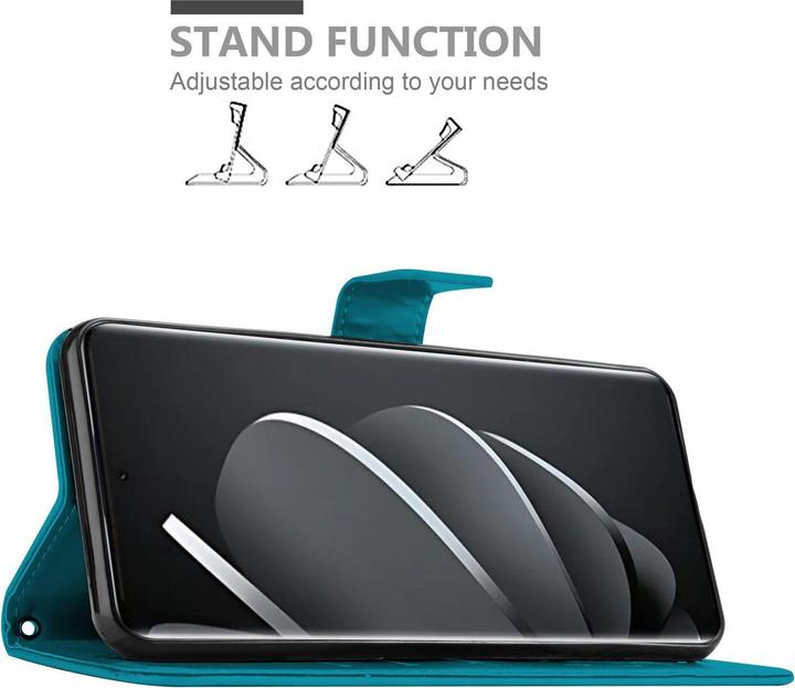 Produktbild Cadorabo Hülle für Xiaomi RedMi Note 14 Pro 5G mit Blumen Muster (Xiaomi Redmi Note 14 Pro 5G)