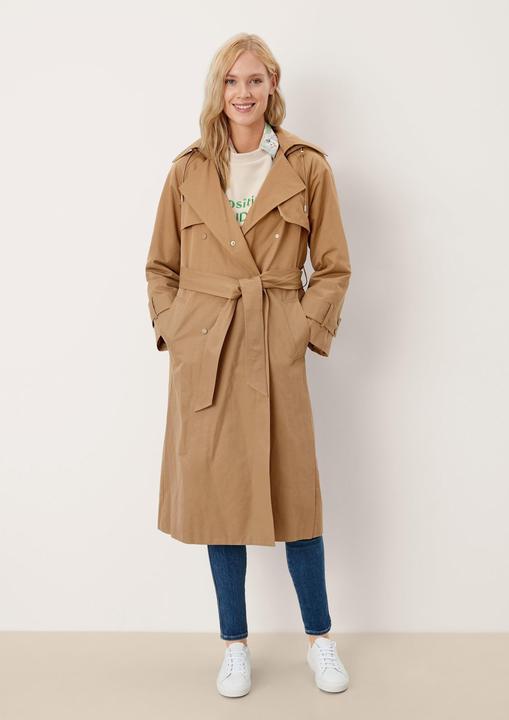Actual product image s.Oliver Chic long sleeve coat with loose fit