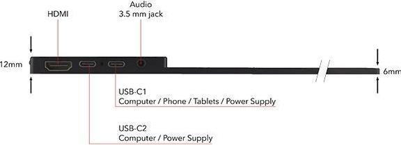 Actual product image Verbatim PMT-15-4K (3840 x 2160 Pixels, 15.60")