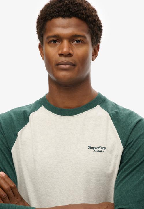 Produktbild Superdry Essential Baseball-Oberteil mit langen Ärmeln (L)