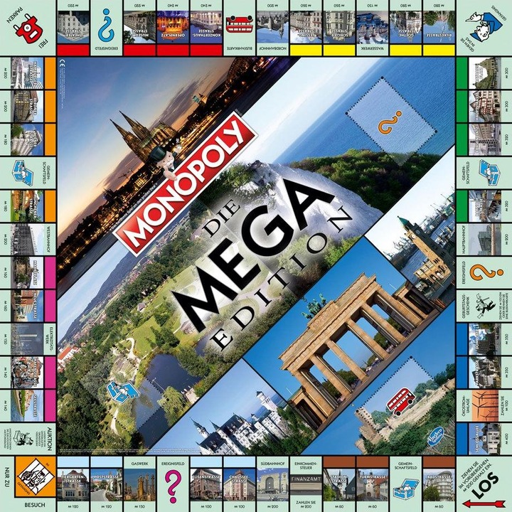 Produktbild Winning Moves Monopoly jeu de plateau Mega (2nd Edition) *ALLEMAND* (Deutsch)