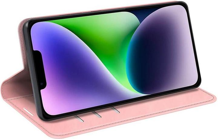 Actual product image Cover-Discount iPhone 15 Plus - Stand Flip Case Cover pink (Apple iPhone 15 Plus)