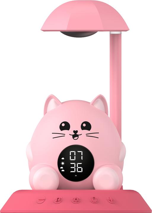 Image du produit Bigben Kids Wecker mit Nachtlicht - Cat (SL)