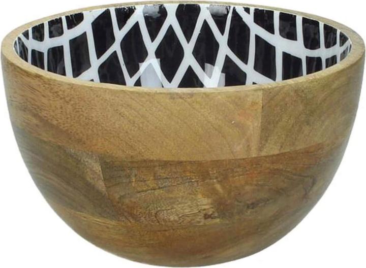 Produktbild Kersten Schale Holz Schwarz-Weiss