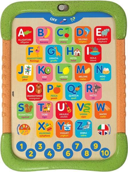 Actual product image Clementoni Alpha Pad (Italian, English)