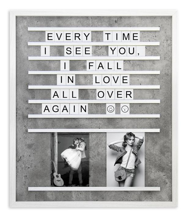 ZEP Roger 2x10x15 legno incl. lettere (10 x 15 cm)