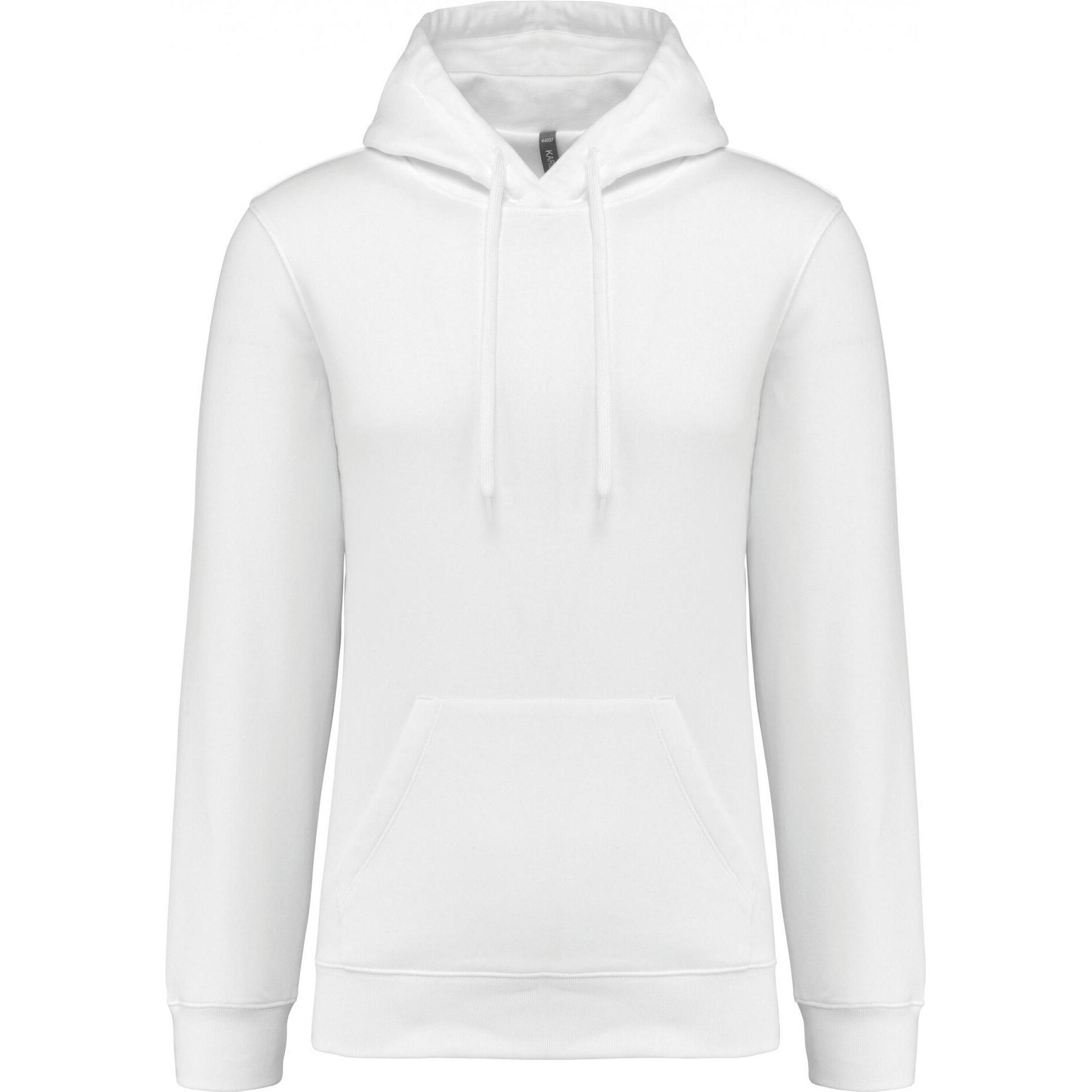 Kariban, Pullover, 80/20, Weiss, (L)