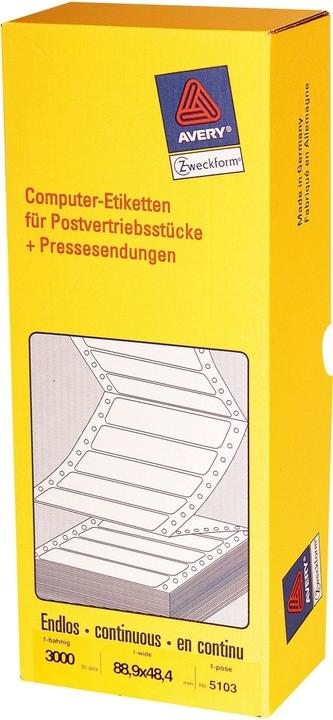 Produktbild Avery 5103 Etiketten