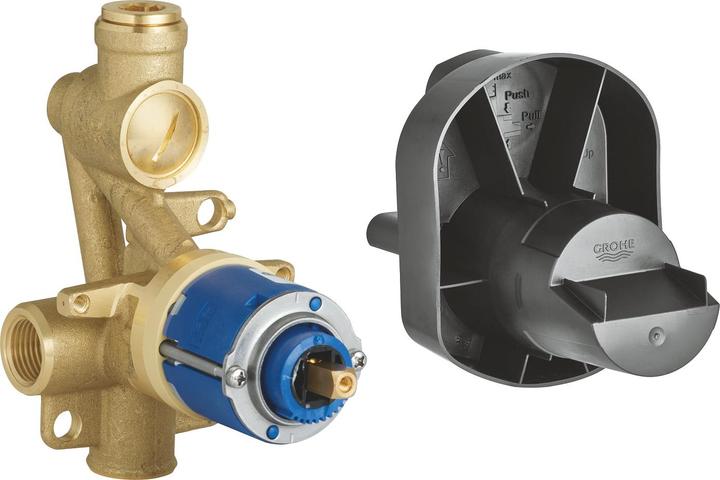 Actual product image Grohe Single-lever UP universal built-in body DN 15, for bath tub and shower head