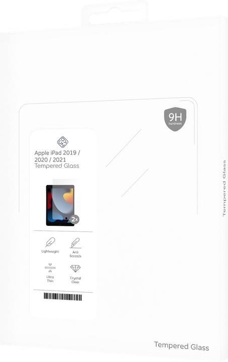 Produktbild Cazy Schutzglass Kompatibel mit iPad 2021 (9th Gen)/2020 (8th Gen)/iPad 2019 (7th Gen) Displayschutz (2 Stück, iPad 2021 (9. Gen), iPad 2020 (8. Gen), iPad 2019 (7. Gen))