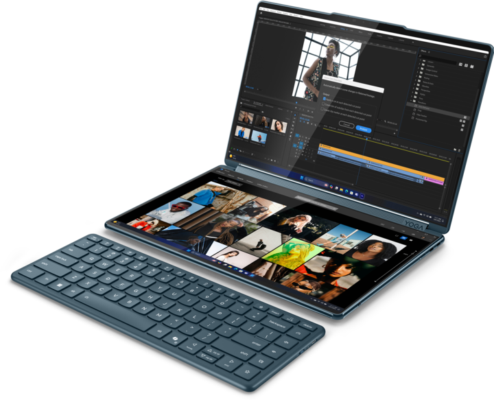 Actual product image Lenovo Yoga Book 9 (14", Intel Core Ultra 7 255H, 32 GB, 1000 GB, DE)