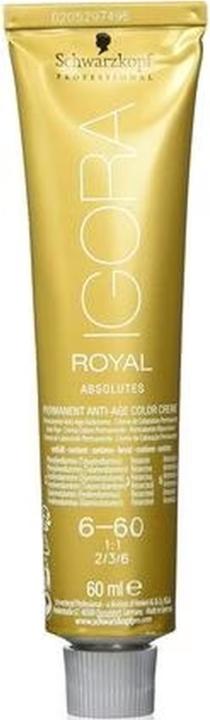 Produktbild Schwarzkopf Professional Igora Royal - 6-60 Dunkelbond Schoko Natur (Blond, Braun)