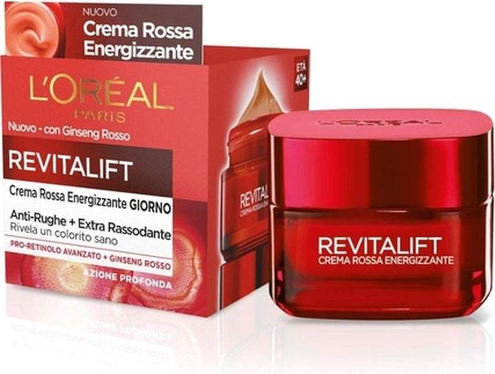Actual product image L'Oréal Paris Paris Revitalift Day Cream Anti-Wrinkle with Red Ginseng and Proretinol 50ml (50 ml, Day cream)