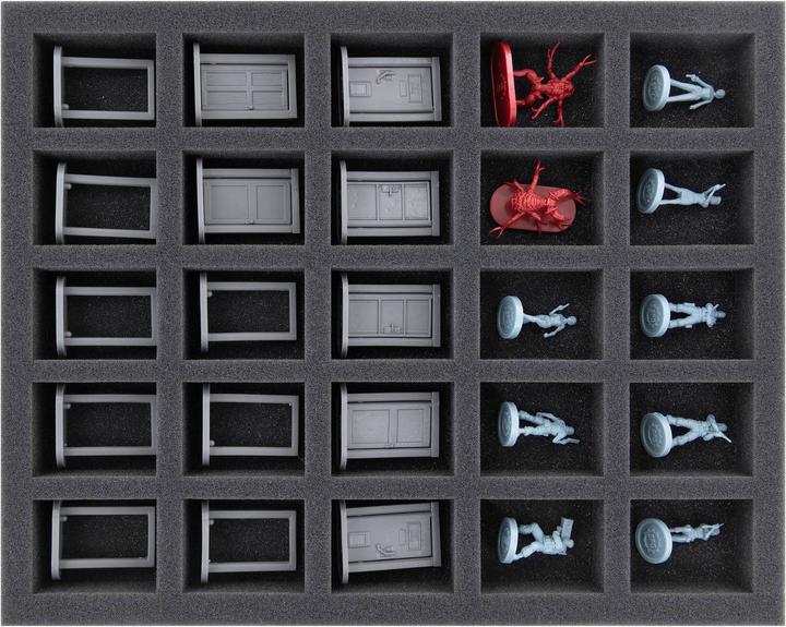 Actual product image Feldherr FSLB310 FSLB075 P1 - Storage Box Bundle for Resident Evil 3: The Board Game - Kickstarter All-I (Plastic)