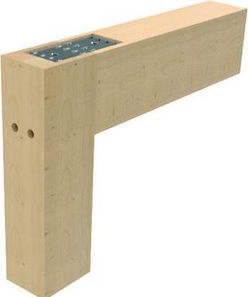 Actual product image Sihga Wood connector Stabilix H (Flat connectors, 2 pcs.)