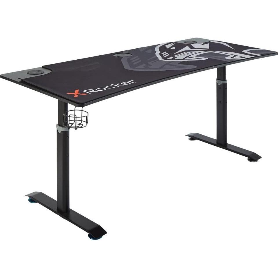 X Rocker Xrocker Cougar XL Gaming Tisch Grau (5136501)