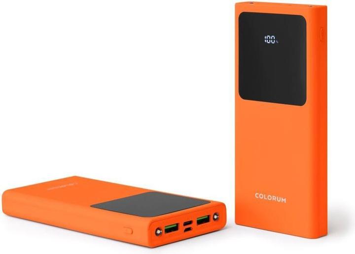 Actual product image Forever COLORUM Power bank 10 000 mAh CPB10-10 xOrange (10000 mAh, 22.50 W, 37 Wh)
