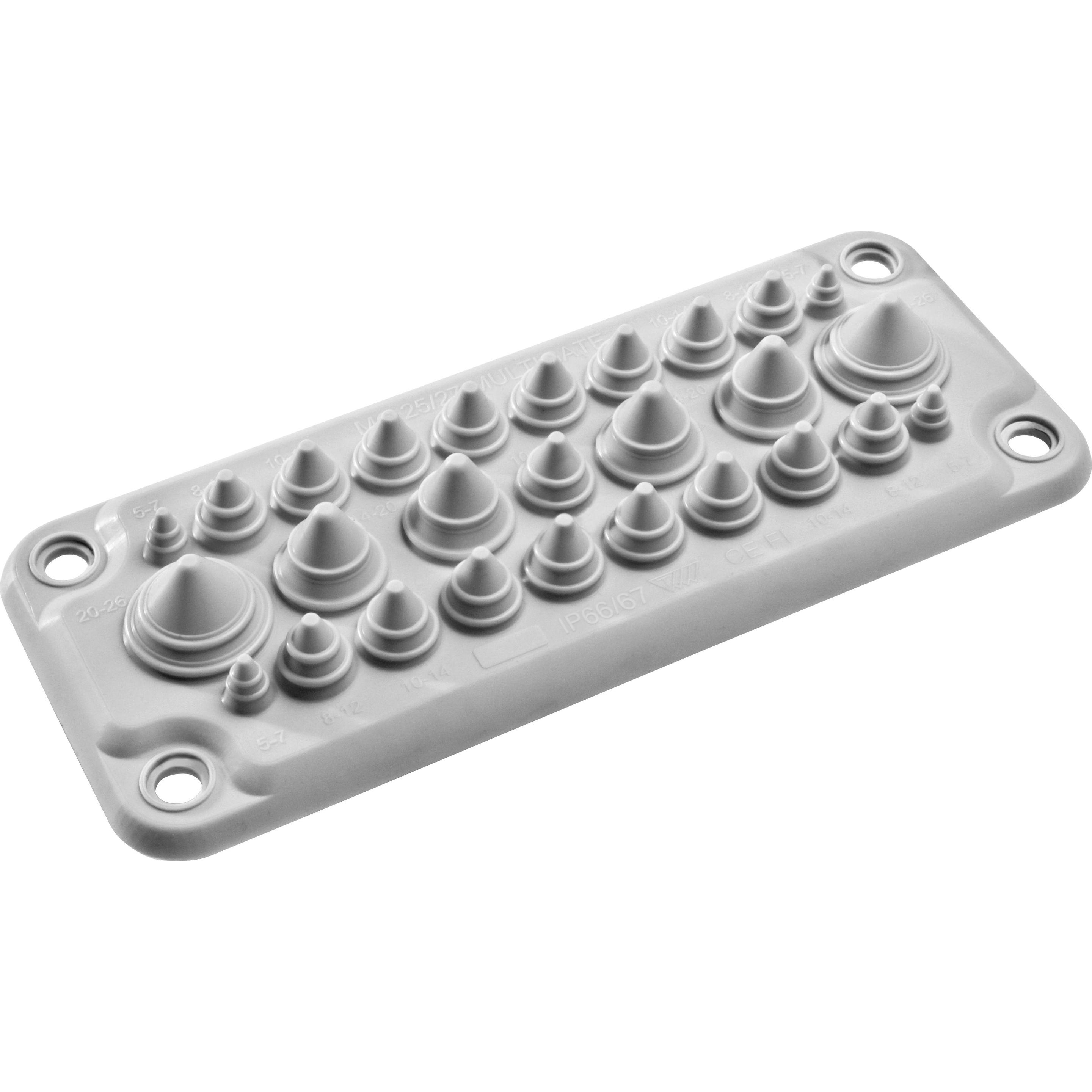 Schneider Electric, Verteilerschrank Zubehör, Spacial SF-Kabeleinführungsplatte, 25 NSYAECPFLT25
