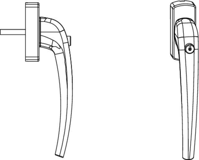 Immagine prodotto Maco Set di maniglie SKB-Z per dado del cambio 8 mm