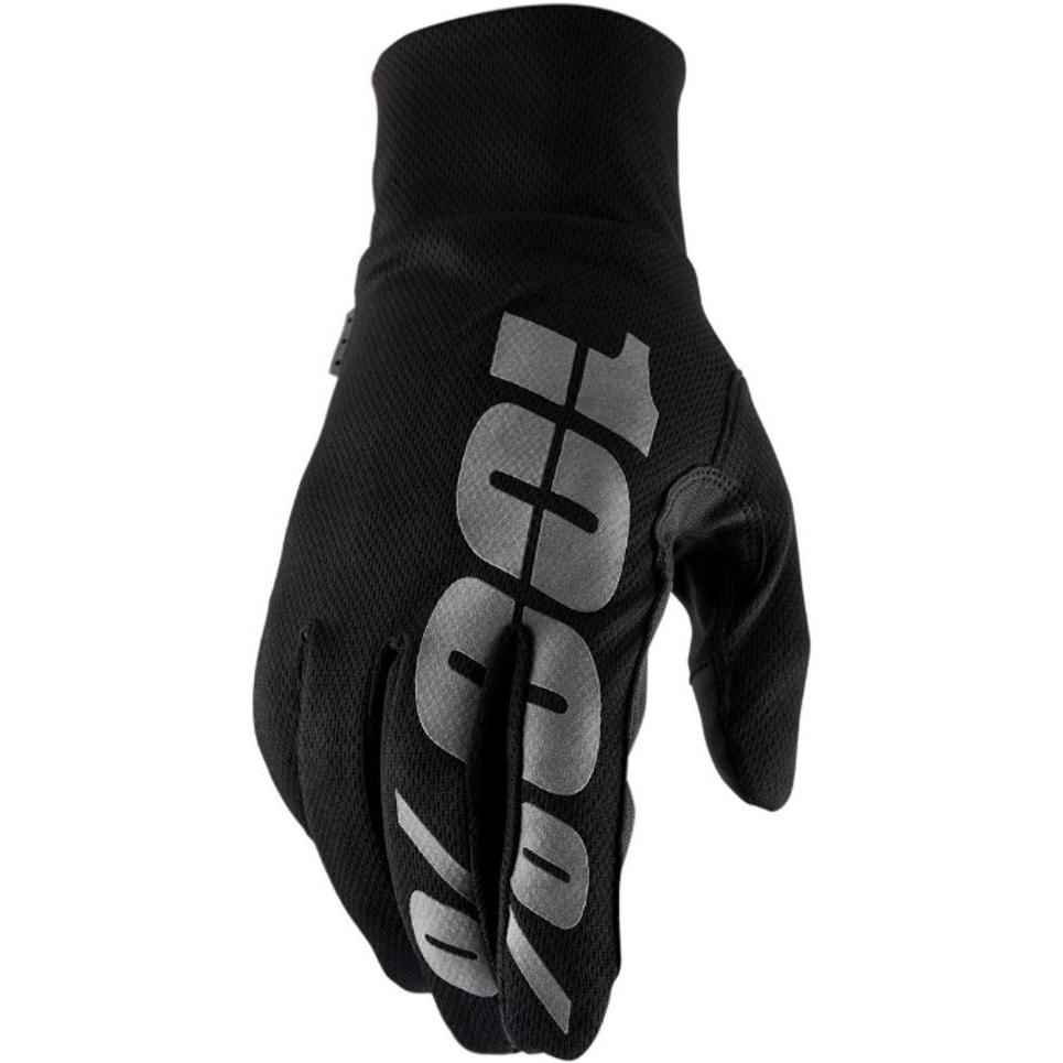 100%, Unisex, Handschuhe, Hydromatic Waterproof, Schwarz, (L)
