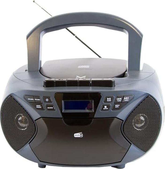 Produktbild Majestic Neu AH-2430 DAB-Analoges tragbares Stereosystem Schwarz (DAB+, FM, DAB)
