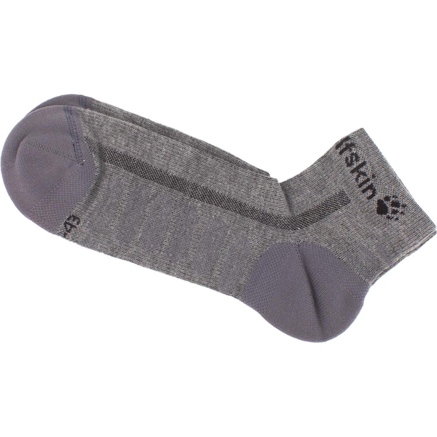 Jack Wolfskin, Herren, Socken, Multifuction Sock Kurzschaft 1908601-6320 41-43, Grau, (41 - 43)