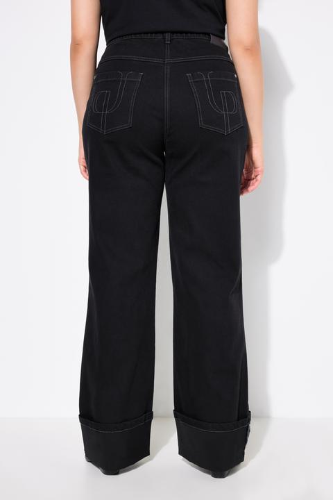 Actual product image Ulla Popken Flared Leg Jeans (54)